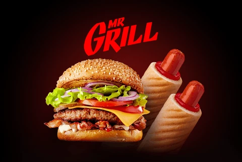 Бургер і хот-доги Mr Grill з кухні клубу