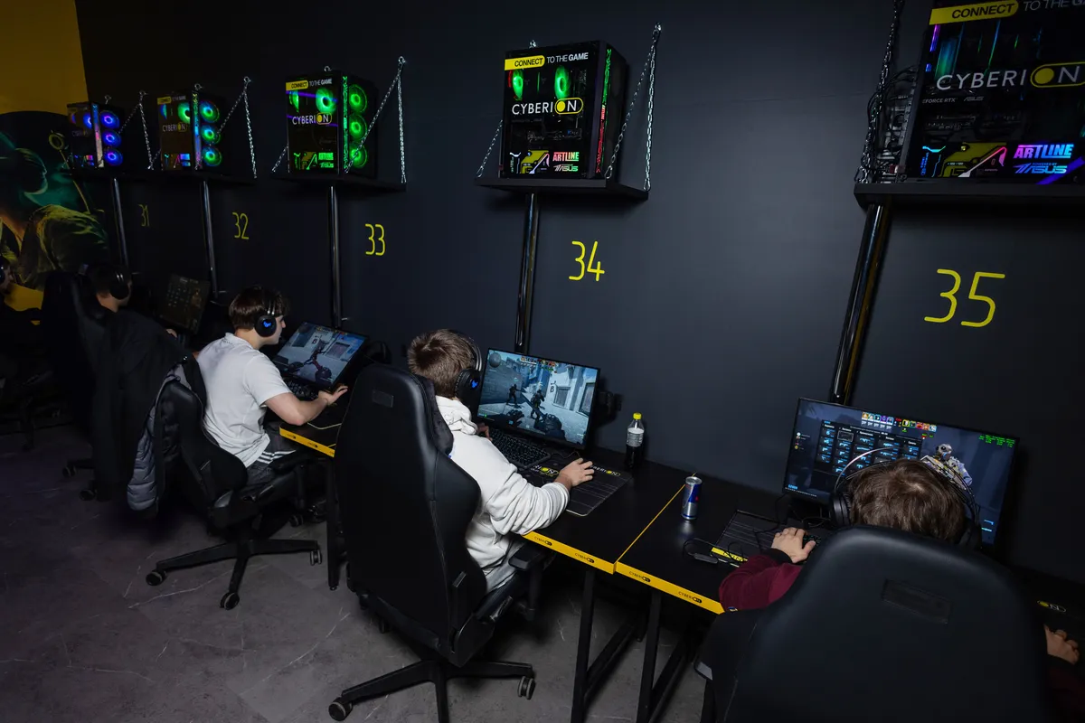 Гравці за ігровими місцями — CYBERION Тополя